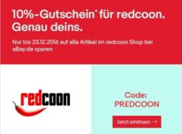 Redcoon: 10 Prozent Rabatt auf Notebooks und mehr via Ebay