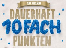 Rewe: 10-fach Payback-Punkte bis Jahresende bei Einlösung von 1500 Punkten