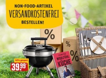 Rewe: Gratis-Versand für Non-Food-Artikel ohne Mindestbestellwert