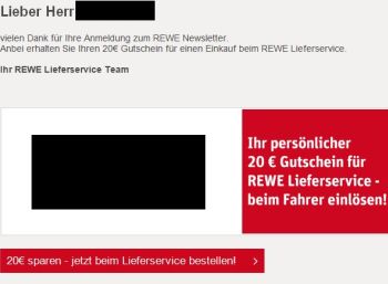 Rewe Gutschein