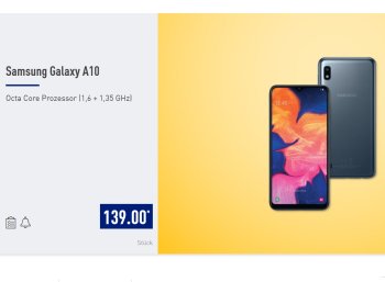 Aldi Nord Samsung Galaxy A10 Zum Bestpreis Von 139 Euro Discountfan De