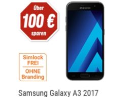 Samsung: Galaxy A3 (2017) bei Notebooksbilliger zum Bestpreis von 189,90 Euro