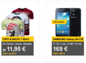 Samsung Galaxy S4 als Demoware für 169 Euro frei Haus