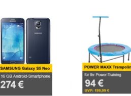 Allyouneed: Samsung Galaxy S5 Neo als Neuware für 274 Euro frei  Haus