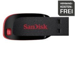 Saturn: Sandisk Cruzer Blade mit 32 GByte für 9,99 Euro frei Haus