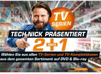 Drei TV-Serien kaufen, nur zwei bezahlen