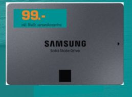 Saturn: TByte-SSD Samsung 860 QVO  für 99 Euro frei Haus