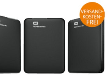 Saturn: Externe Festplatte von Western Digital mit 3 TByte für 113,99 Euro