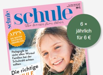 Schnäppchen-Abo: Jahresabo "Schule" für sechs Euro frei Haus