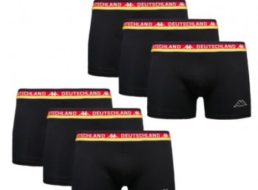 Kappa: Sechserpack EM-Boxershorts für 9,99 Euro frei Haus