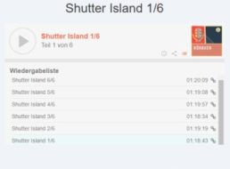 Gratis: Hörbuch "Shutter Island" mit sieben Stunden Spieldauer zum Nulltarif