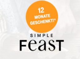 Telekom: Rezepte-App "Simple Feast" im Wert von 70 Euro ein Jahr gratis