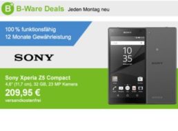 Allyouneed: Sony Xperia Z5 als B-Ware für 209,95 Euro frei Haus