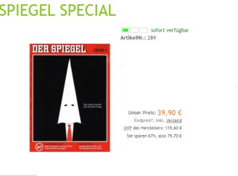 "Der Spiegel": Halbjahresabo für 39,90 Euro frei Haus