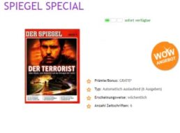 "Der Spiegel": 6 Ausgaben mit automatischem Abo-Ende für 3,95 Euro