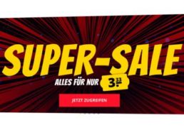 Sportspar: Sale mit hunderten Artikeln für je 3,33 Euro