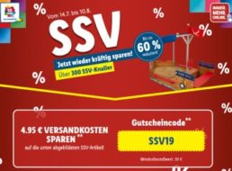 Lidl: SSV mit Gratis-Versand ab 30 Euro Warenwert