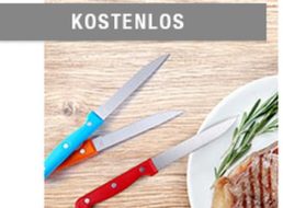 Druckerzubehoer.de: Sechs Steakmesser, Tasse & Taschenmesser für 0 Euro