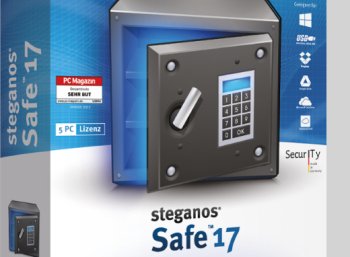 Gratis: Verschlüsselungs-Software "Steganos Safe 17" zum Nulltarif