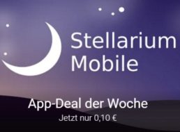 Google Play: Stellarium Mobile für kurze Zeit zum Preis von zehn Cent