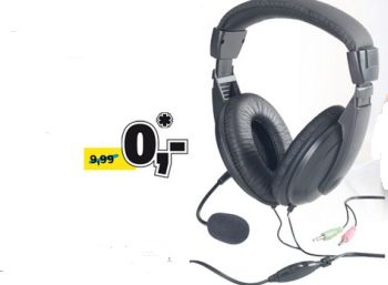 Stereo-Headset gratis ab 39 Euro Einkaufswert