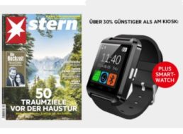 Stern: Sieben Ausgaben inklusive Smartwatch für zusammen 22,90 Euro