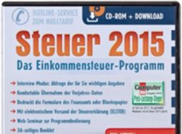 Aldi-Süd: CD-ROM "Steuer 2015" für 4,99 Euro sowie weitere Büro-Artikel