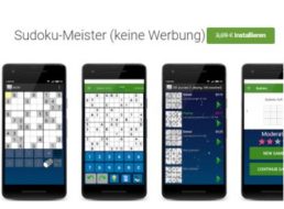 Gratis: Sudoku-Meister im Play-Store für 0 statt 3,99 Euro