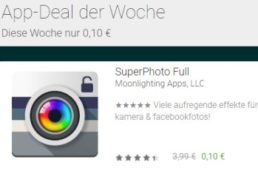 Google Play: App "Super Photo Full" für 10 Cent statt 3,99 Euro