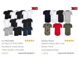 Outlet46: T-Shirt-Sale mit Angeboten ab 2,99 Euro frei Haus