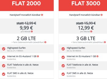 Tarifhaus: LTE-Datenflat mit Allnet- & SMS-Flat inkl. Chip für 9,99 Euro
