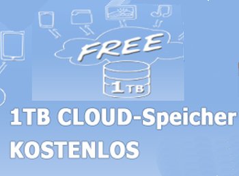 Gratis: Ein TByte Cloudspeicher auf deutschen Servern zum Nulltarif