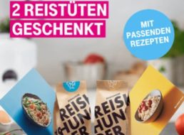 Gratis: Zwei Tüten Reis zum Nulltarif frei Haus für Telekom-Kunden