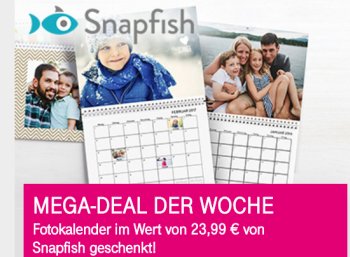 Telekom-Megadeal: Fotokalender für 4,99 Euro frei Haus