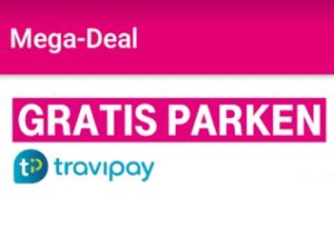 Gratis: Parkguthaben von fünf Euro via Travipay für Telekom-Kunden 