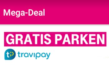 Gratis: Parkguthaben von fünf Euro via Travipay für Telekom-Kunden