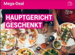 Vapiano: Hauptgericht gratis via Telekom Megadeal