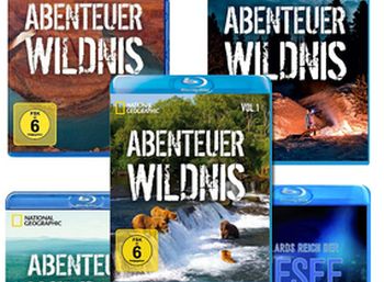 Fünf Blu-rays von "National Geographic" für 19,90 Euro