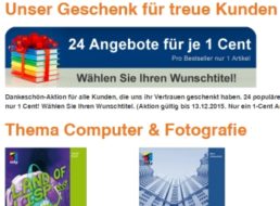 Terrashop: 24 Artikel für je einen Cent plus Versand