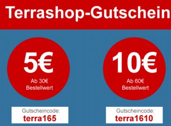 Terrashop: Rabatt von 5 - 10 Euro auf 20.000 Sonderangebote