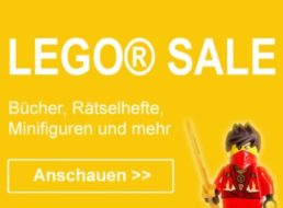 Terrashop: Lego-Sale mit Büchern und Stickersammlungen ab 2,99 Euro frei Haus