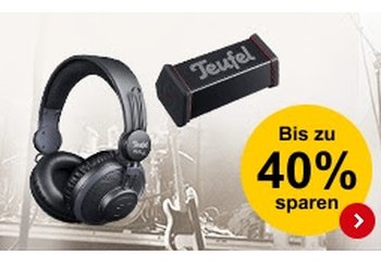 Teufel: Soundsysteme ab 54 Euro mit Gratis-Versand bei Allyouneed