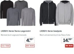 Lidl: Thermoklamotten für Damen, Herren und Kinder ab 1,99 Euro