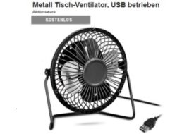 Druckerzubehoer.de: Tischventilator & zwei weitere Artikel für 5,97 Euro frei Haus