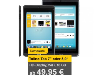 Allyouneed: Tolino Tab 7 als B-Ware für 49,95 Euro frei Haus