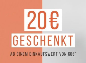 Tom Tailor: 20 Euro Rabatt ab 60 Euro Warenwert für fünf Tage