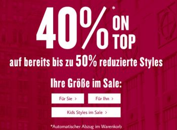 Sale-Rabatt bei Tom Tailor