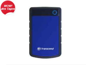 Transcend StoreJet H3B mit einem TByte für 49,99 Euro