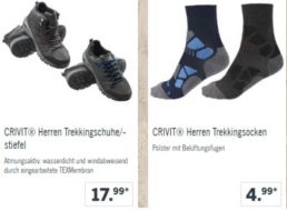 Lidl: Trekking-Kleidung mit 15 Prozent Rabatt und Gratis-Versand