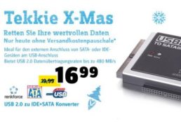 Conrad: USB-IDE-SATA-Konverter für 16,99 Euro frei Haus